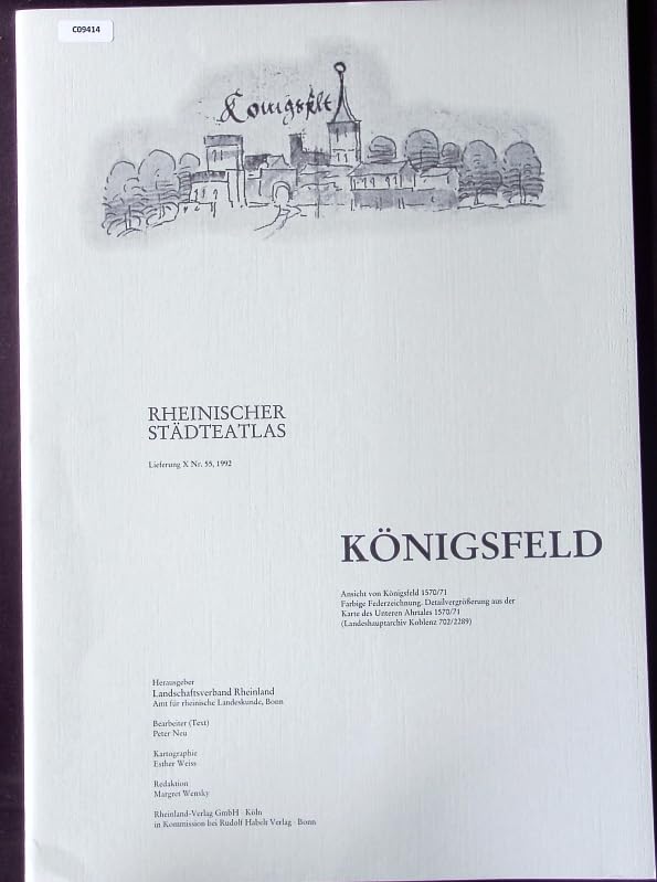 Rheinischer Städteatlas / Königsfeld Politics & History