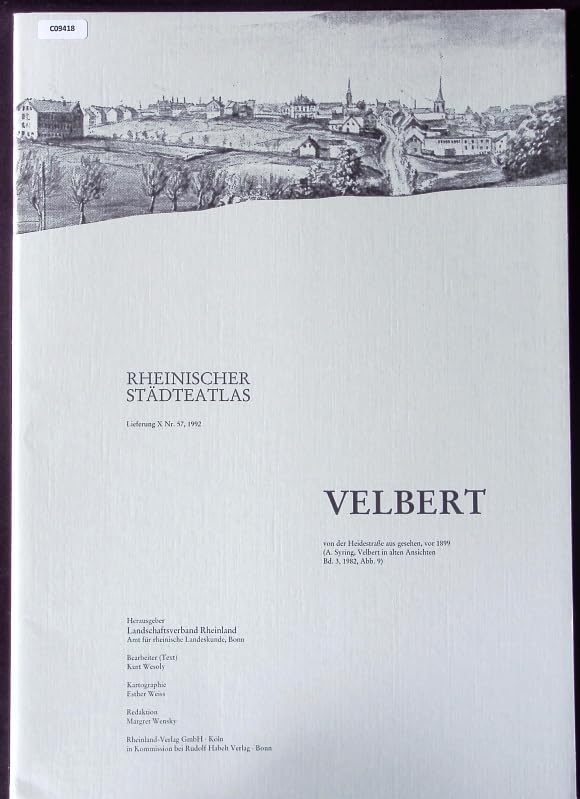 Rheinischer Städteatlas / Velbert Politics & History