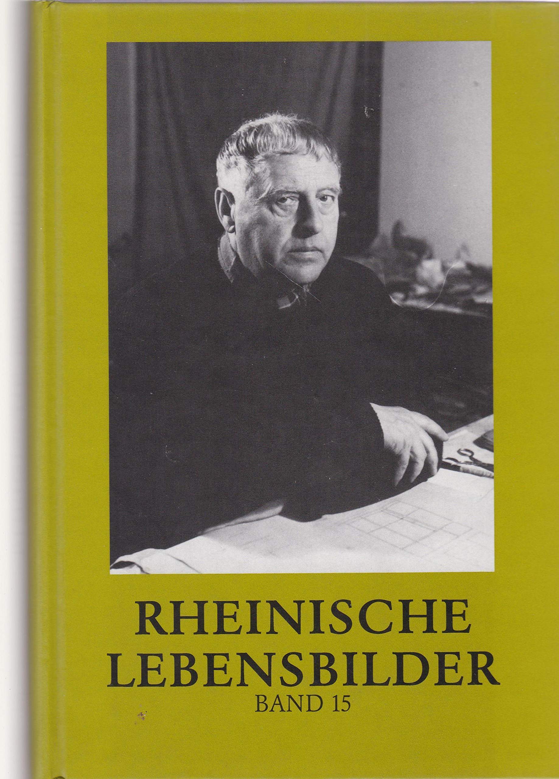 Rheinische Lebensbilder, Bd.15 Politics & History