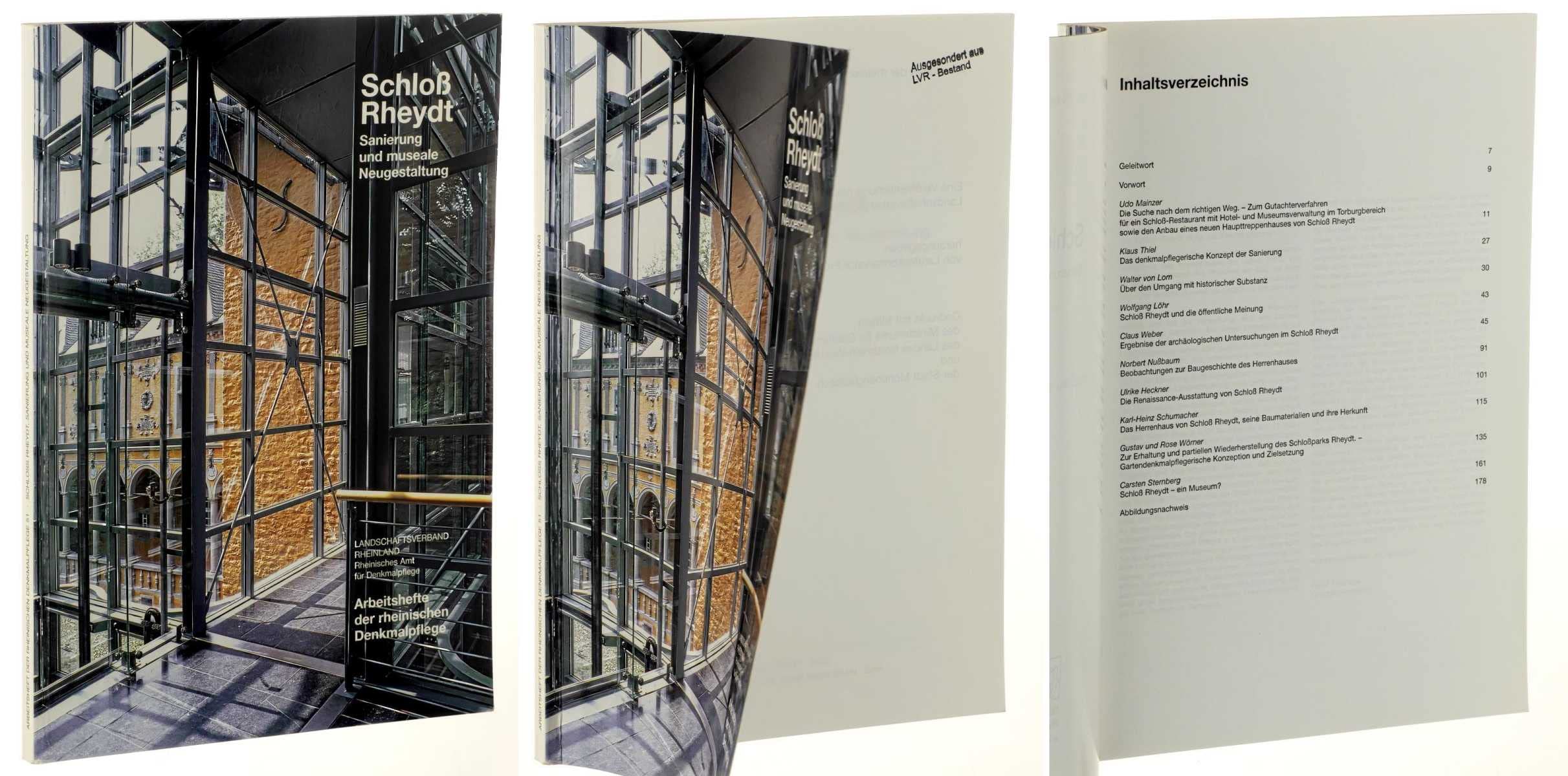Schloss Rheydt. Sanierung und museale Neugestaltung Books