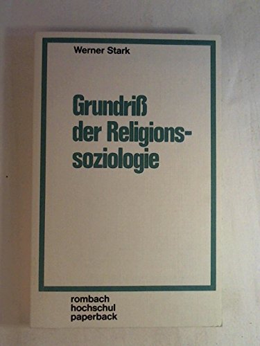 Grundriß der Religionssoziologie Social Sciences