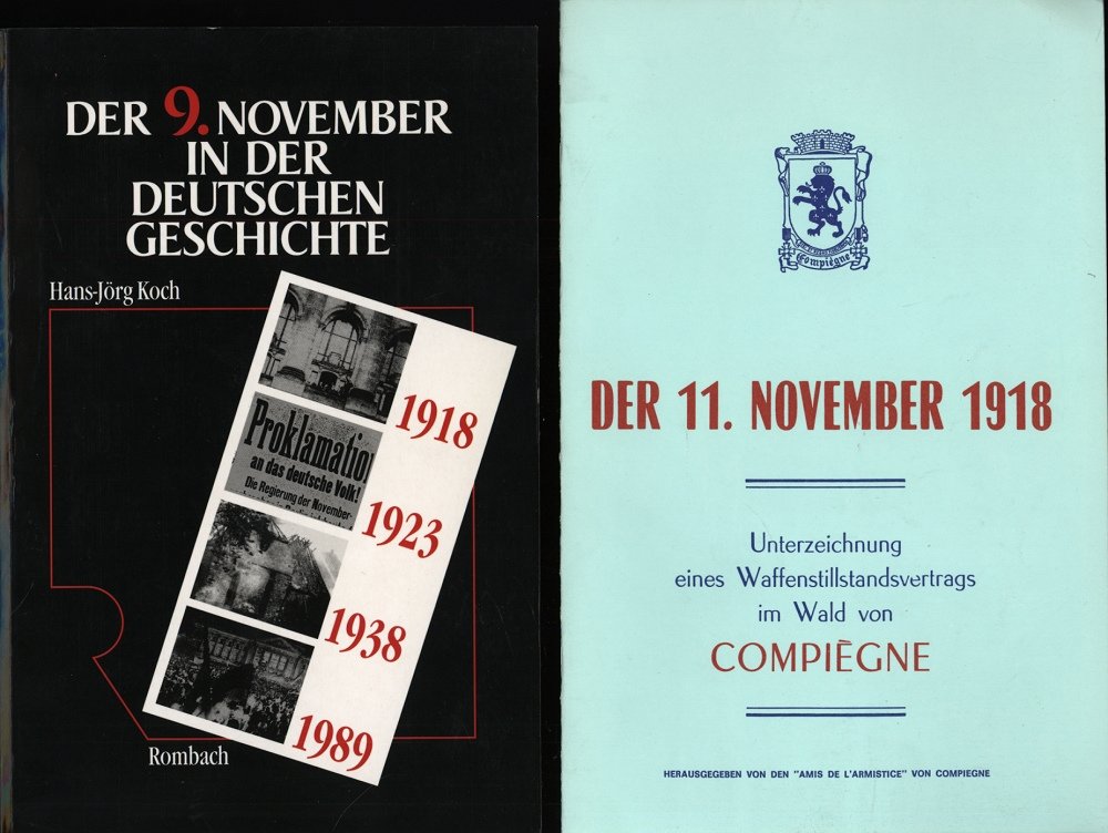 Der 9. November in der deutschen Geschichte: 1918 - 1923 - 1938 - 1989 Politics & History