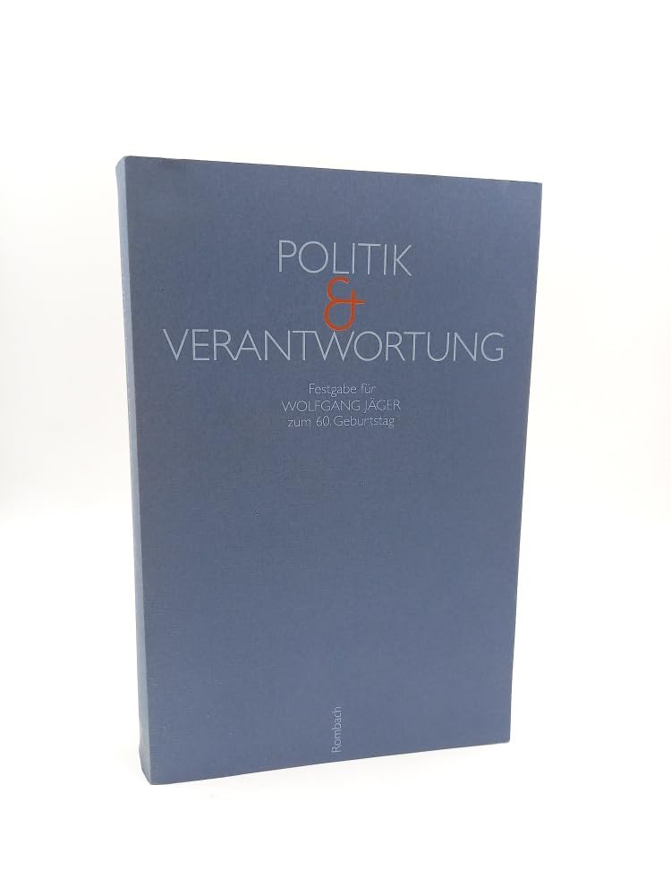 Politik und Verantwortung book