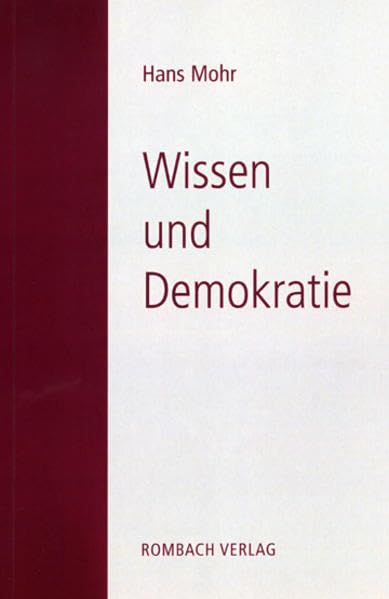 Wissen und Demokratie Social Sciences