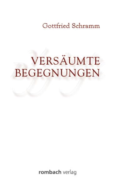 Product Image: Versäumte Begegnungen