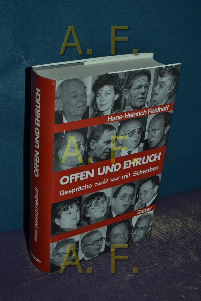 Offen und ehrlich. Gespräche - nicht nur - mit Schwaben Books