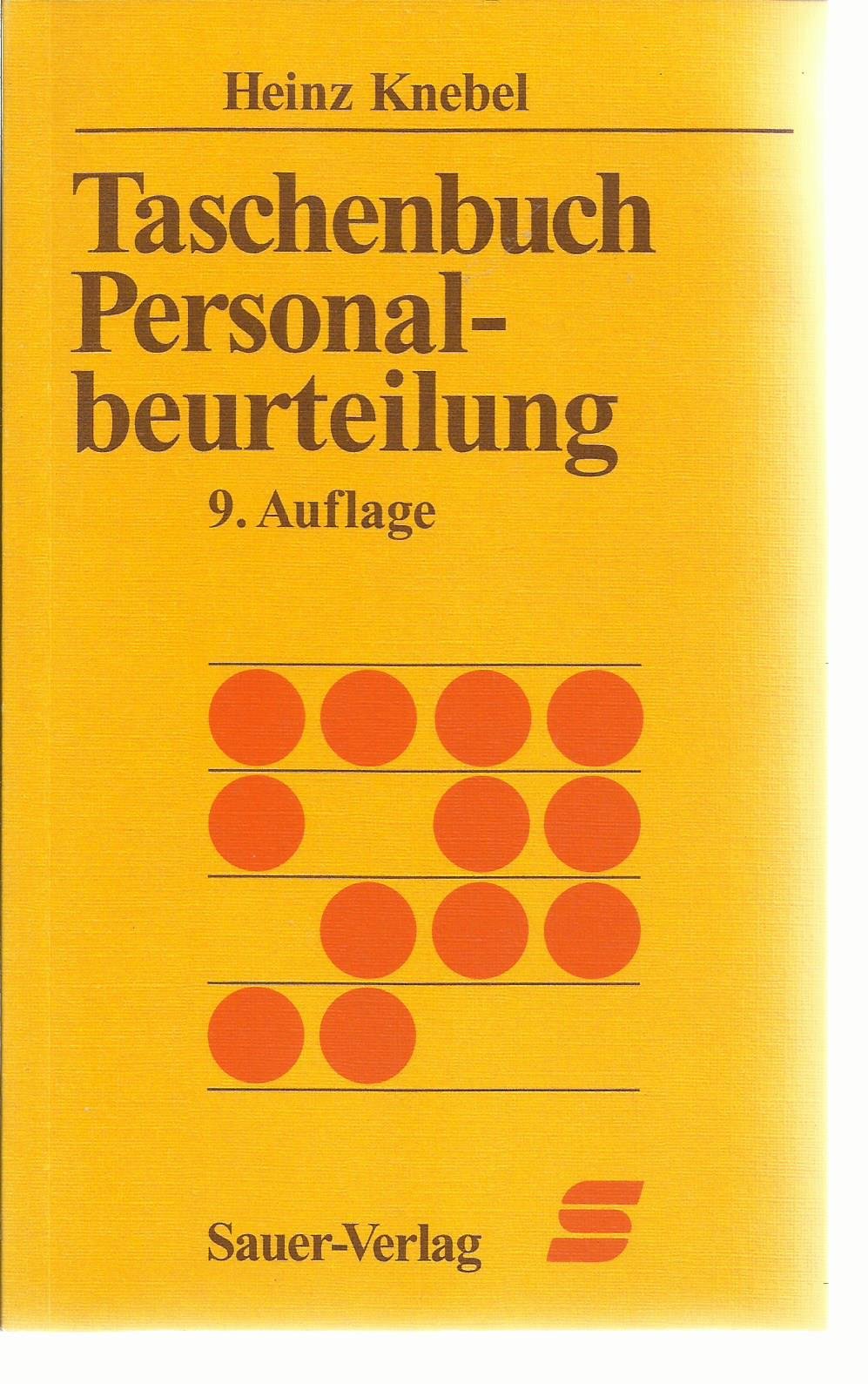 Taschenbuch für Personalbeurteilung. Mit Beurteilungsbogen aus der Praxis Social Sciences