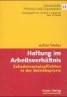 Haftung im Arbeitsverhältnis. Schadensersatzpflichten in der Betriebspraxis Law