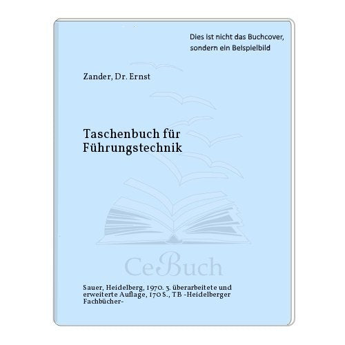 Taschenbuch für Führungstechnik Business, Finance & Career