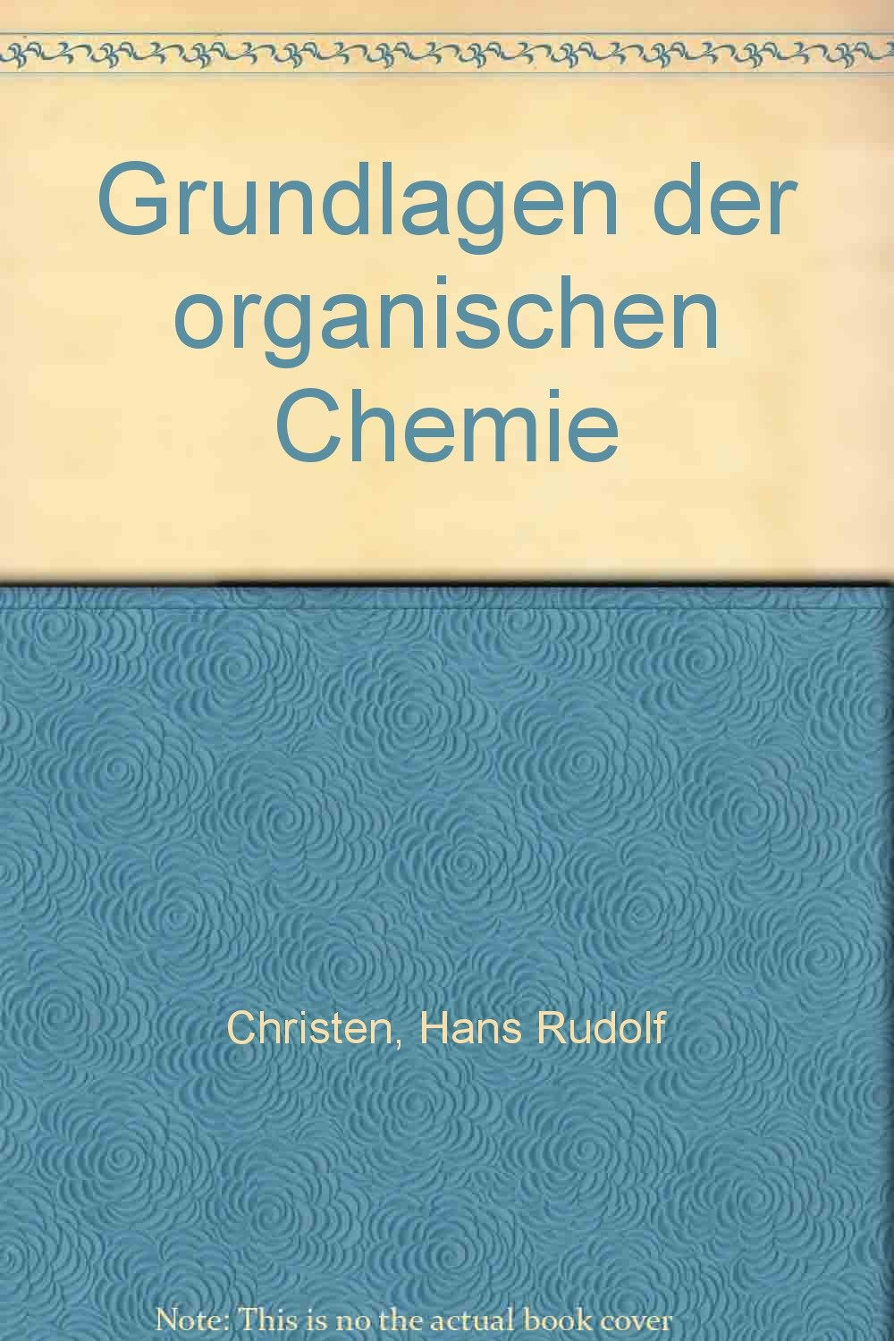 Grundlagen der organischen Chemie Books