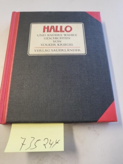 Hallo und andere wahre Geschichten Books