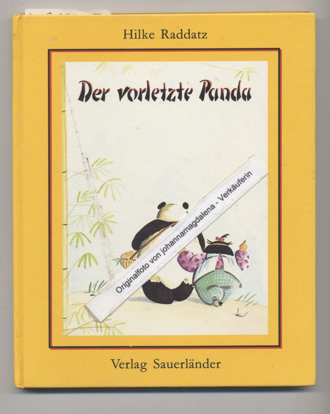 Der vorletzte Panda. Eine chinesische Bildergeschichte Books