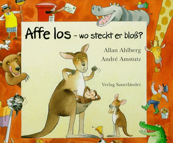 Affe los, wo steckt er bloß? Children's books