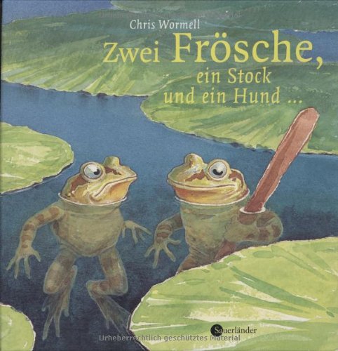 Zwei Frösche, ein Stock und ein Hund Health, Nutrition & Fitness