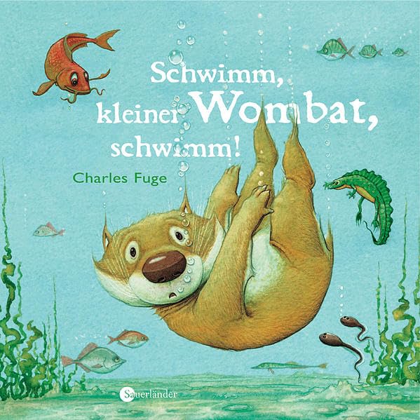 Schwimm, kleiner Wombat, schwimm! Children's books