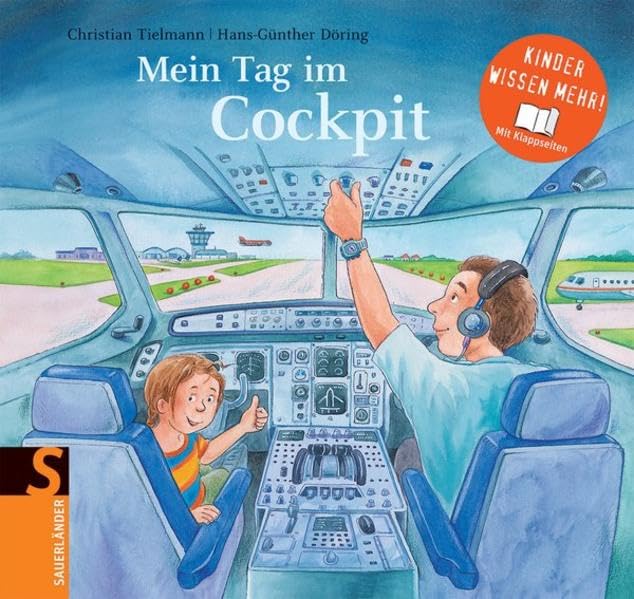 Mein Tag im Cockpit (Kinder wissen mehr) Non-fiction
