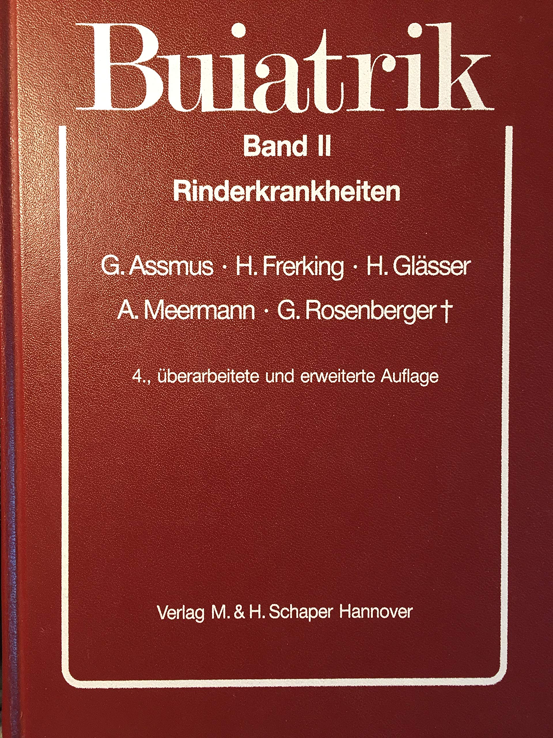 Buiatrik: Rinderkrankheiten Medicine