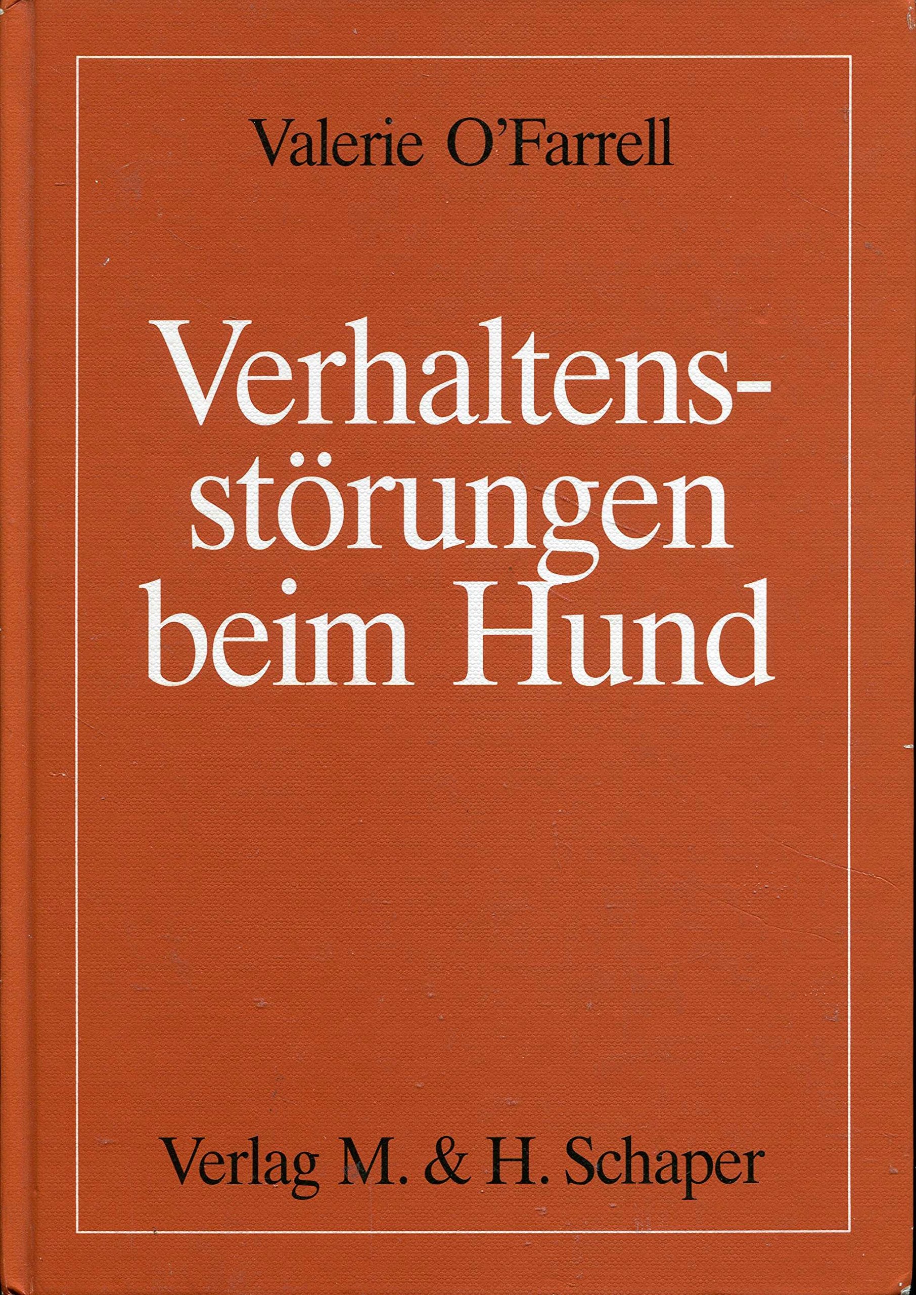 Verhaltensstörungen beim Hund: Ein Leitfaden für Tierärzte Medicine
