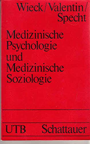 Medizinische Psychologie und medizinische Soziologie - Ein kurzgefasstes Lehrbuch für Medizinstudierende u. Ärzte, Books