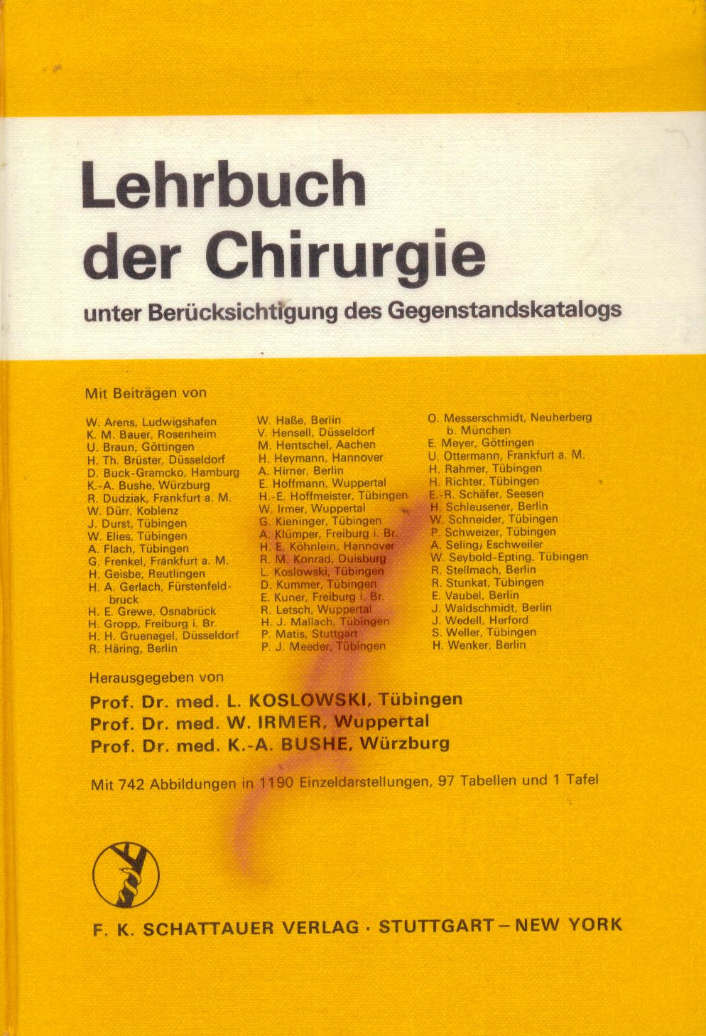 LEHRBUCH DER CHIRURGIE Books