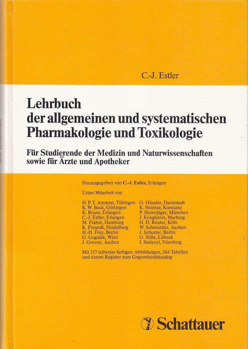 Lehrbuch der allgemeinen und systematischen (5153 522) Pharmakologie und Toxikologie Medicine
