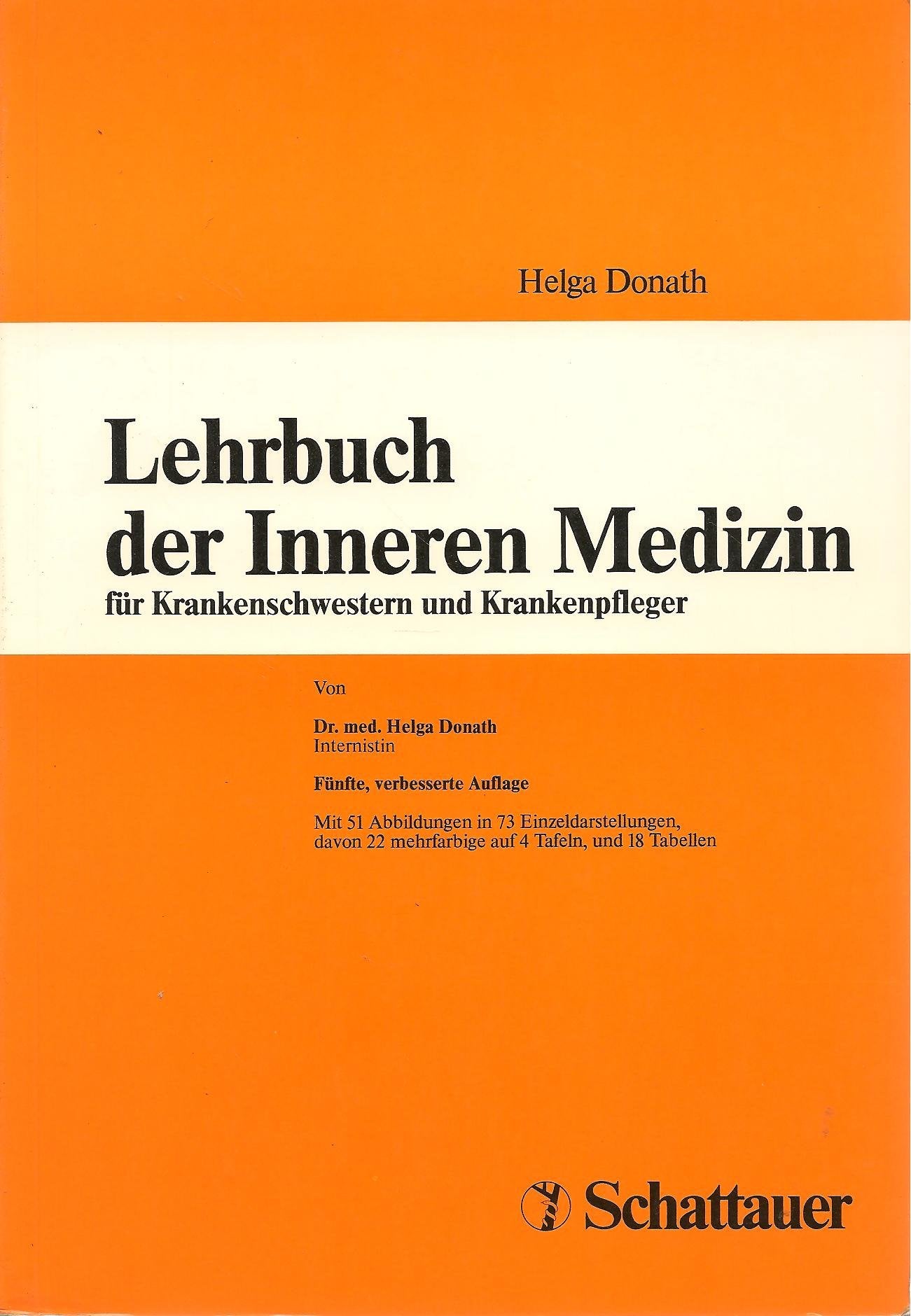 Lehrbuch der Inneren Medizin für Krankenschwestern und Krankenpfleger Medicine