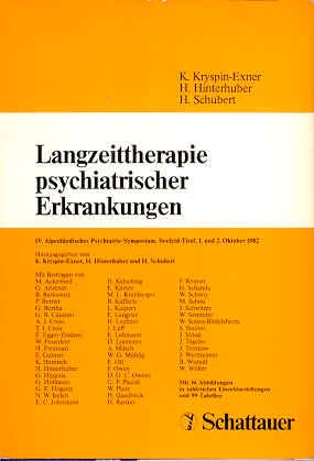 Langzeittherapie psychiatrischer Erkrankungen Books