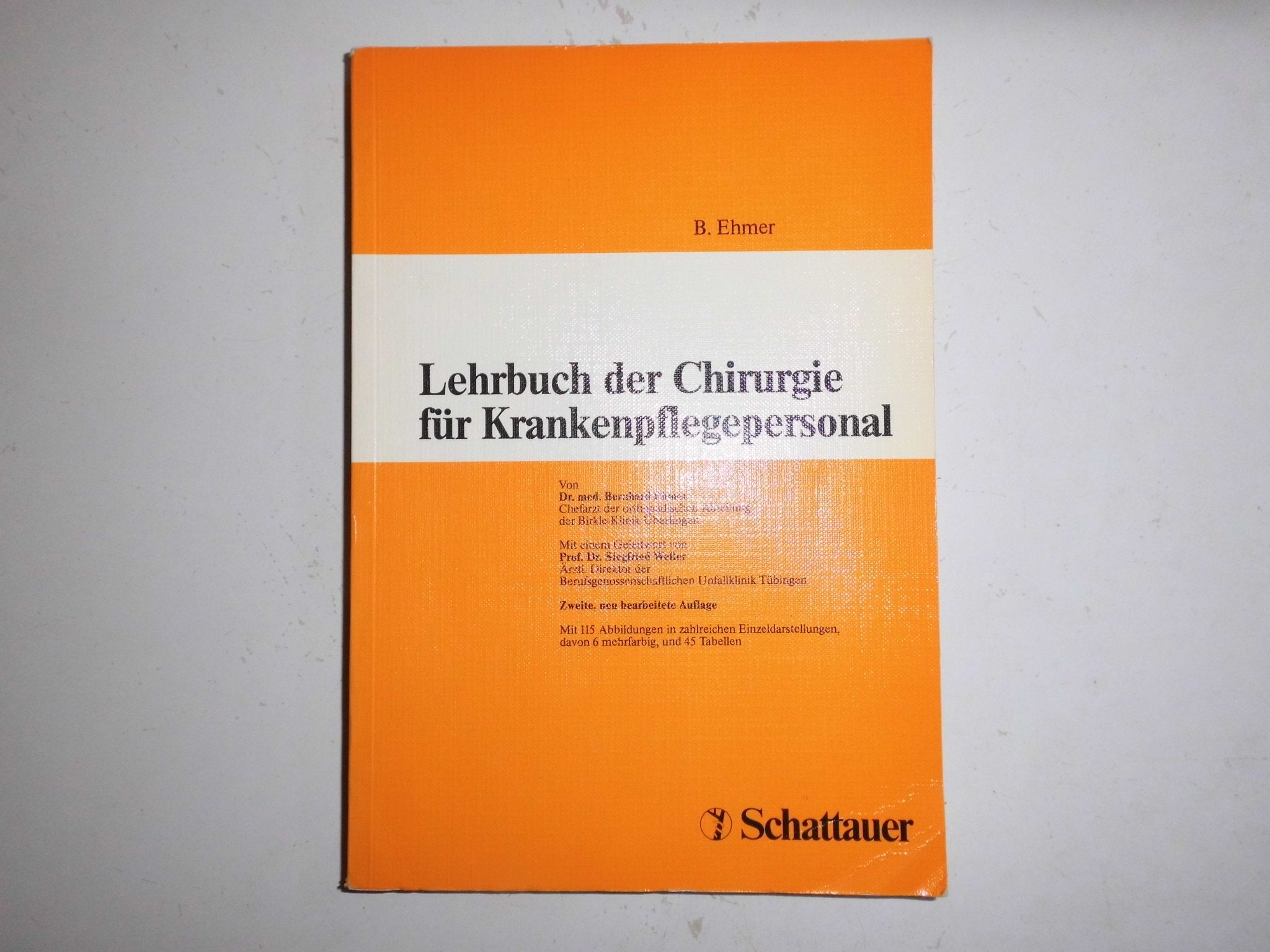 Lehrbuch der Chirurgie für Krankenpflegepersonal Medicine