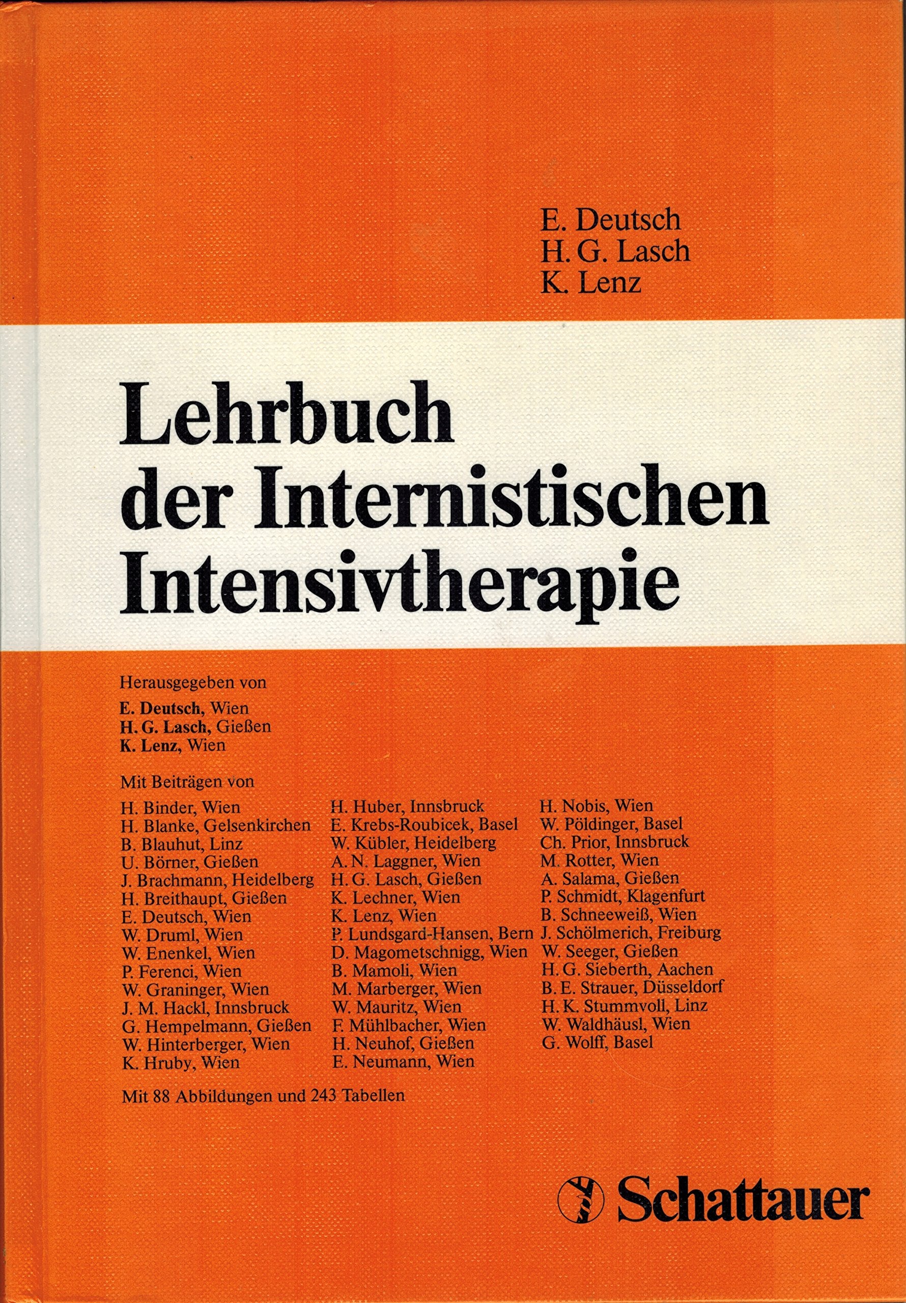 Lehrbuch der Internistischen Intensivtherapie Medicine