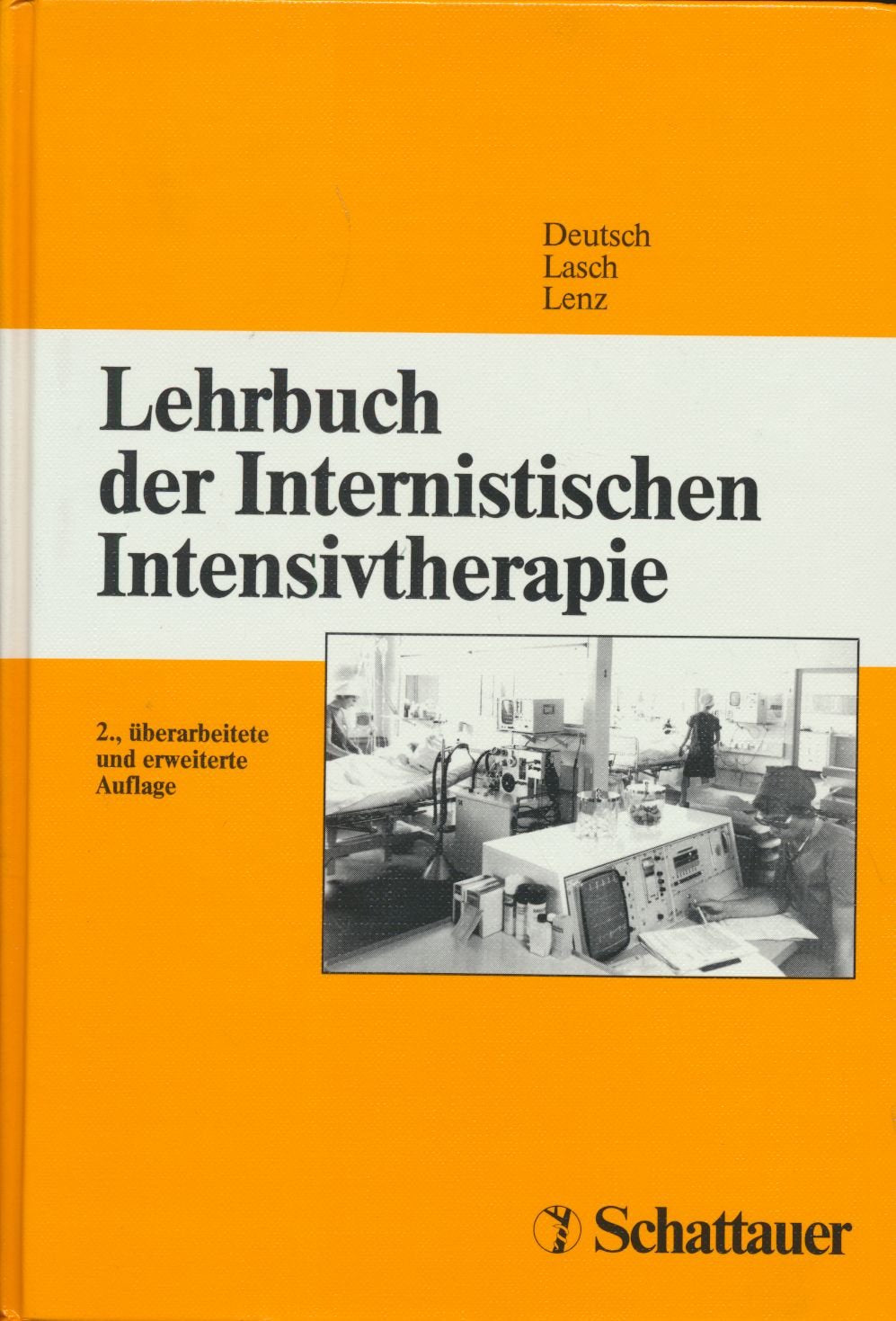 Lehrbuch der Internistischen Intensivtherapie Medicine