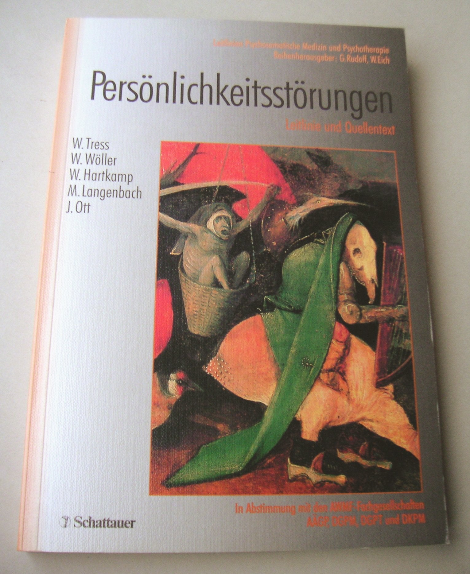 Persönlichkeitsstörungen: Leitlinie und Quellentext (Leitlinien Psychosomatische Medizin und Psychotherapie / Leitlinien-Entwicklung der Fachvertreter ... AÄGP, DGPM, DGPT, DKPM) Medicine