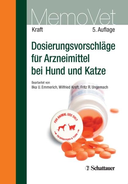 Dosierungsvorschläge für Arzneimittel bei Hund und Katze: MemoVet Medicine