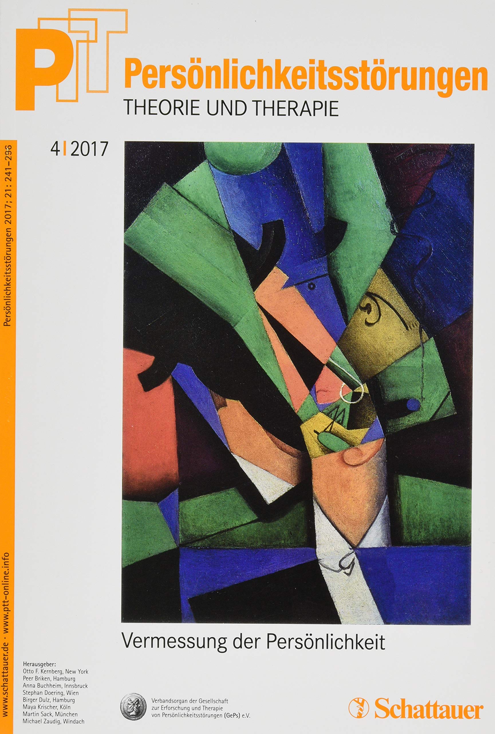 PTT – Persönlichkeitsstörungen – Theorie und Therapie Bd. 04/2017: Vermessung der Persönlichkeit Medicine