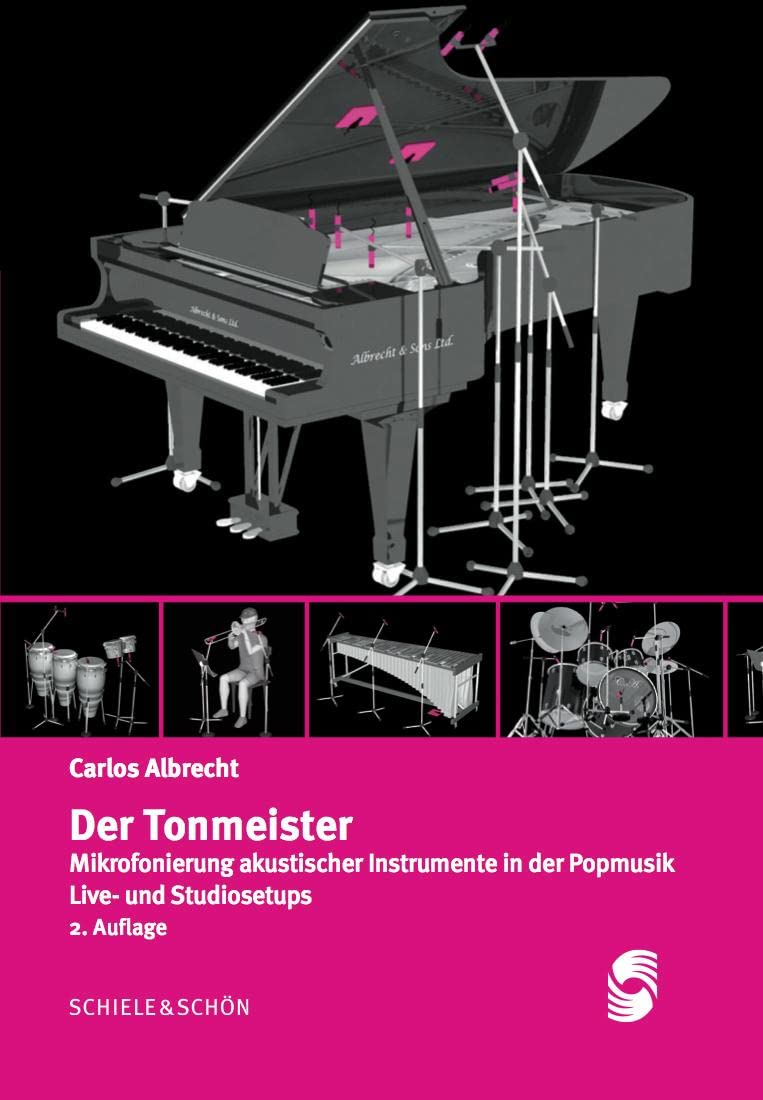 Der Tonmeister: Mikrofonierung akustischer Instrumente in der Popmusik: Mikrofonierung akustischer Instrumente in der Popmusik. Live- und Studiosetups Arts & Music