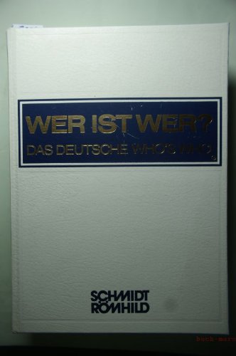 Wer ist Wer? - Das Deutsche Who's Who. Texte z.T. englisch und französisch: XXXV. Ausgabe 1996/97 Books