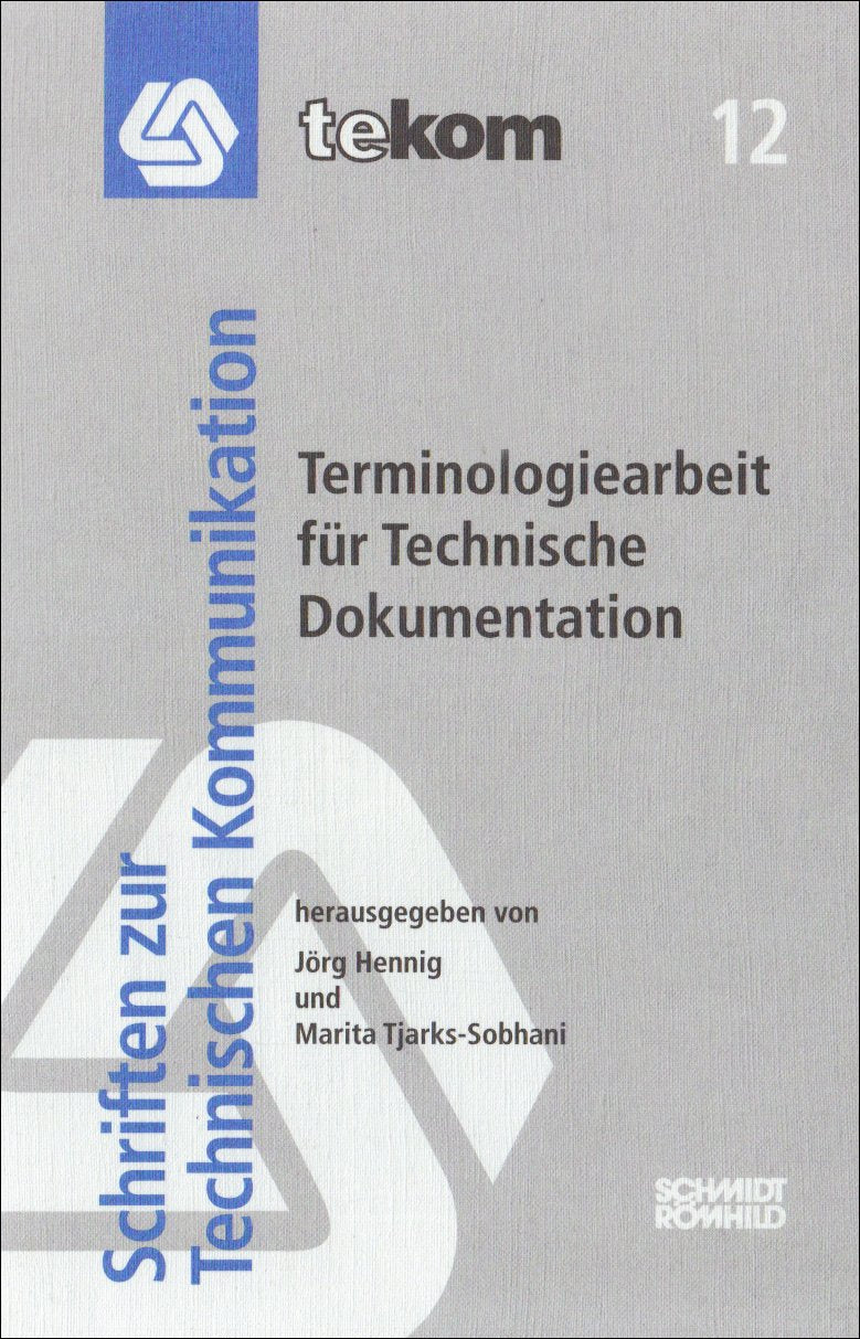 Terminologiearbeit für Technische Dokumentation book