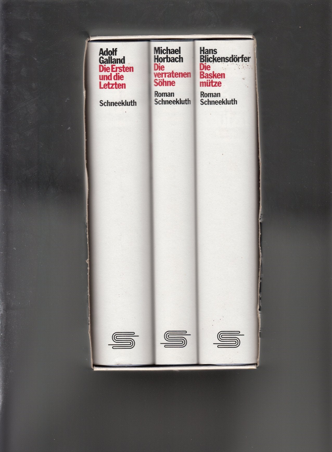 Die Baskenmütze / Die Ersten und die Letzten / Die verratenen Söhne Books