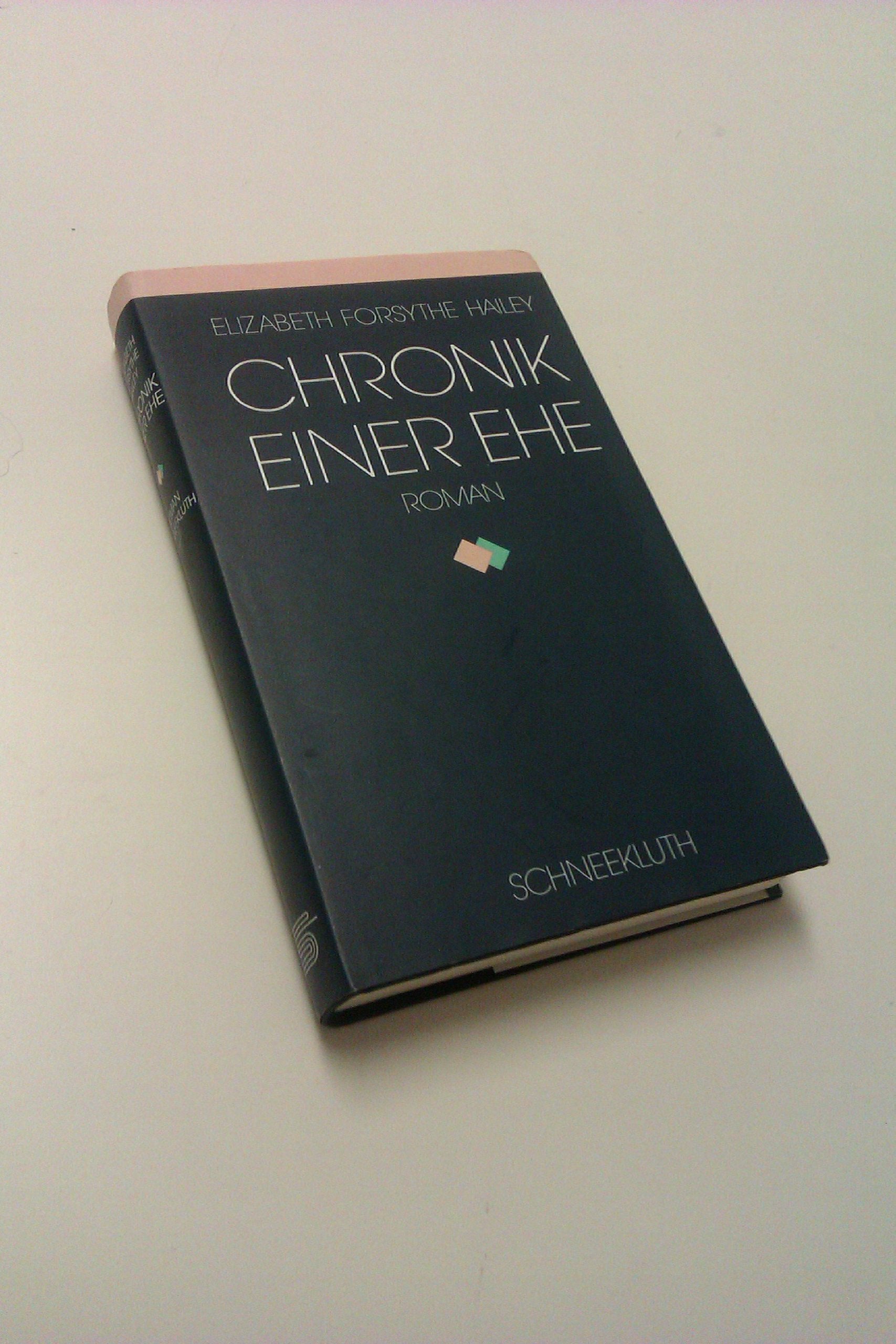 Chronik einer Ehe: Roman Books