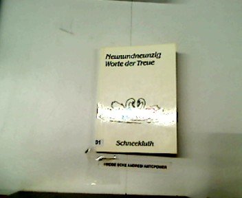 Neunundneunzig Worte der Treue Books