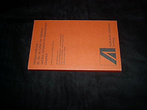 Müller, Heiligenverehrung - ihr Sitz im Leben des Glaubens und ihre Aktualität im ökumenischen Gespräch Professional & Reference Books