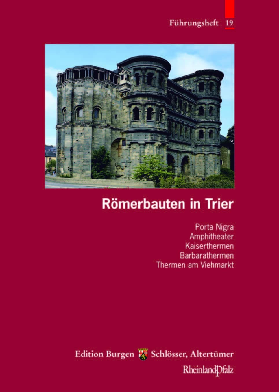 Römerbauten in Trier: Porta Nigra, Basilika, Amphitheater, Barbarathermen, Thermen am Viehmarkt, Kaiserthermen, Basilika, Dom und Liebfrauenkirche, ... Altertümer Rheinland-Pfalz, Band 20) Film, Art & Culture