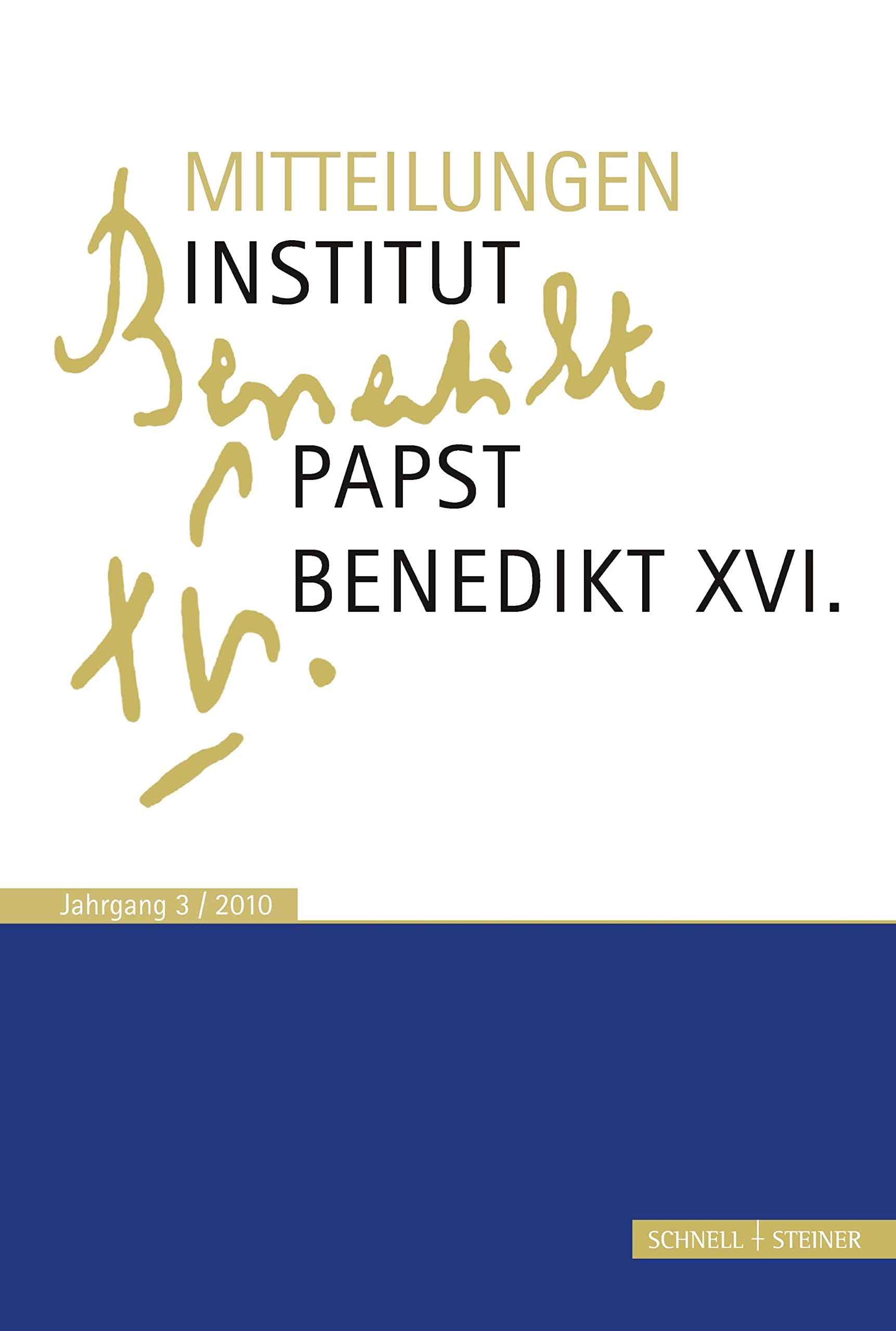 Product Image: Mitteilungen Institut-Papst-Benedikt XVI.