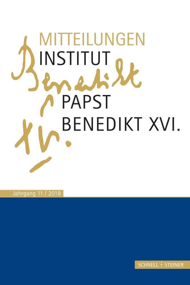 Mitteilungen Institut-Papst-Benedikt XVI.: Bd. 11 Religion & Esotericism