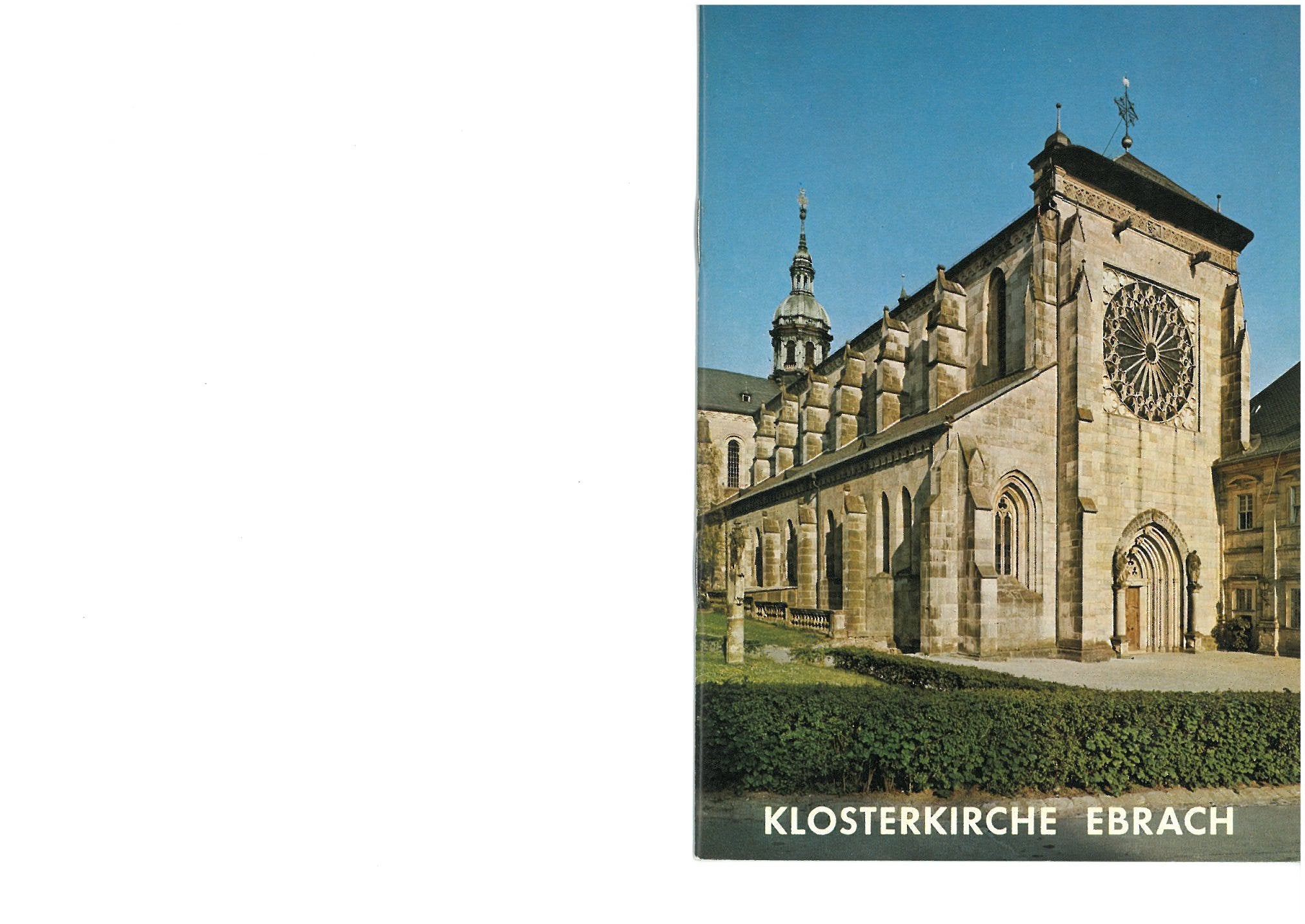 Ebrach: Pfarrkirche, Ehemalige Zisterzienserabteikirche (Kleine Kunstführer / Kleine Kunstführer / Kirchen u. Klöster, Band 274) Architecture