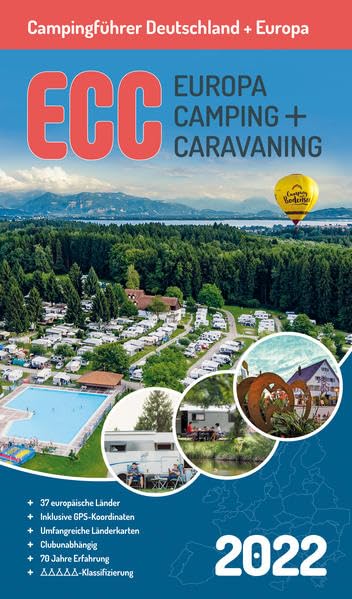 ECC - Europa Camping- + Caravaning-Führer 2022 Leisure, Home & Garden