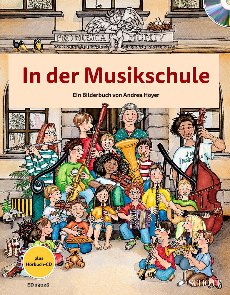 In der Musikschule.  Ausgabe mit CD Arts & Music