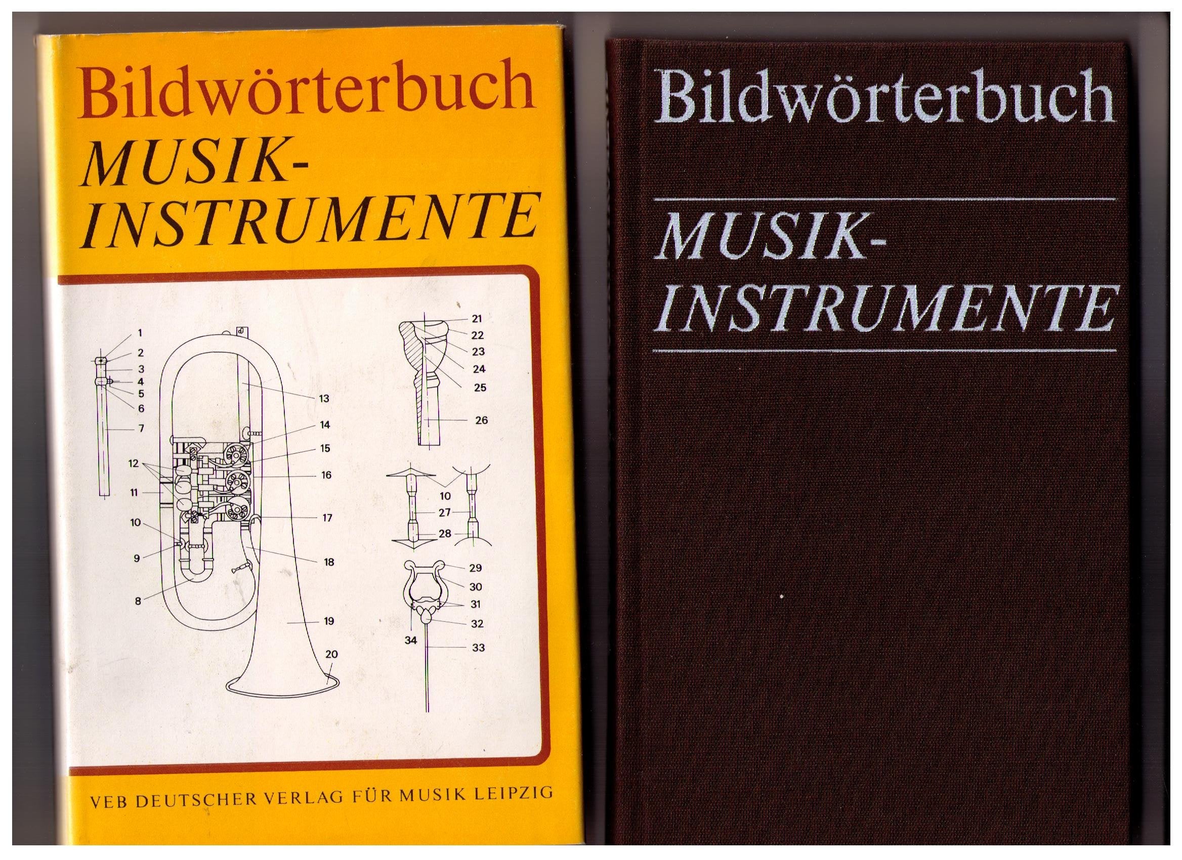 Bildwoerterbuch musikinstr. livre sur la musique book