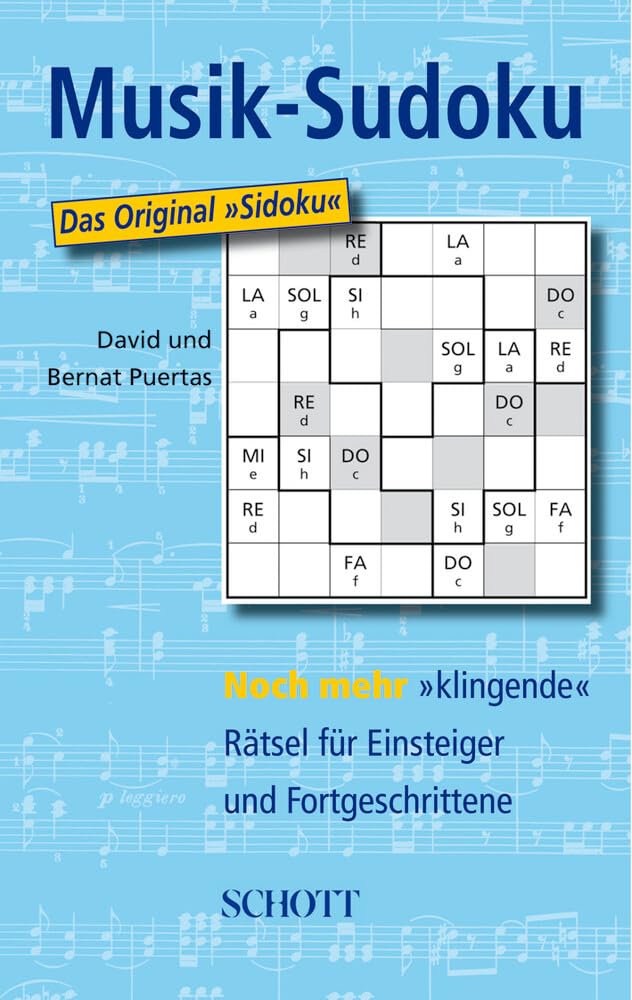Musik-Sudoku: Noch mehr "klingende" Rätsel für Einsteiger und Fortgeschrittene. Band 3. Sheet Music