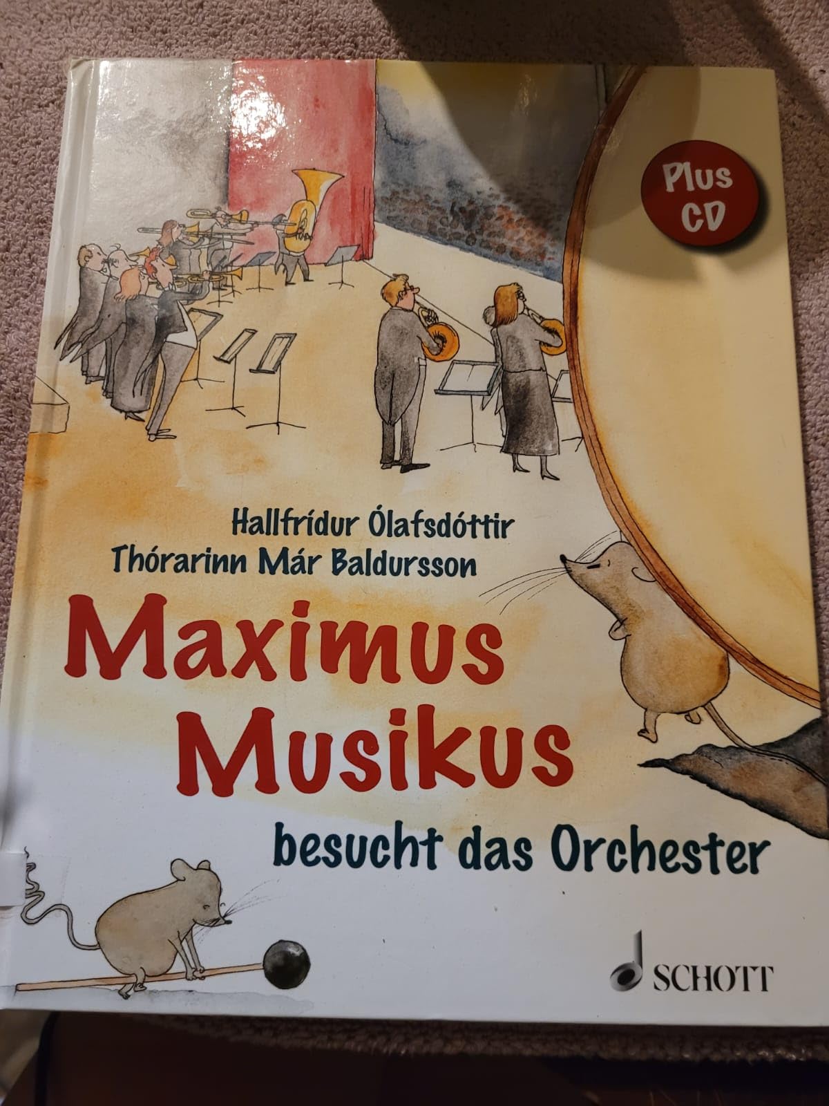 Maximus Musikus besucht das Orchester Sheet Music
