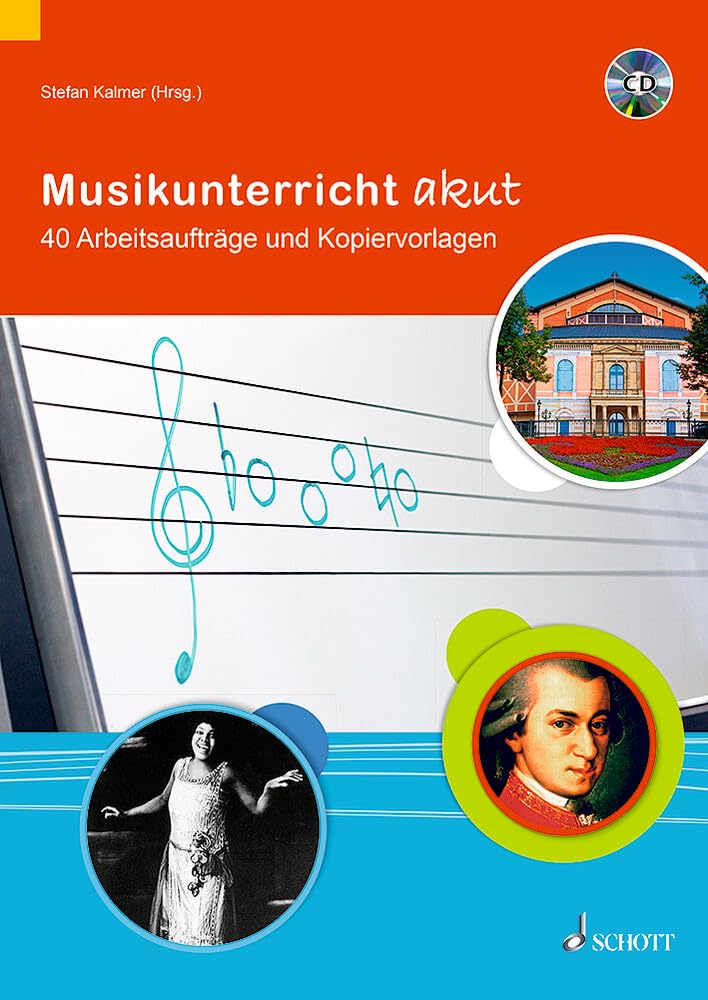 Musikunterricht akut: 40 Arbeitsaufträge und Kopiervorlagen. Lehrerband. Education & Training
